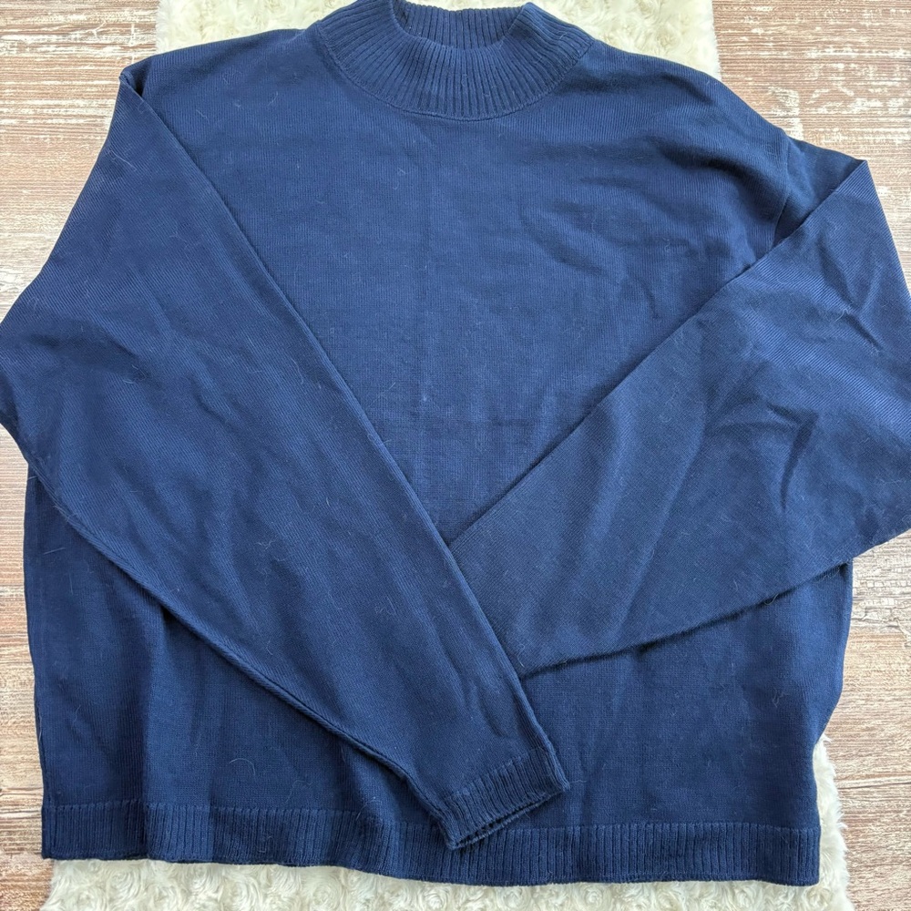 Vintage Pendleton Wool mock turtleneck XL